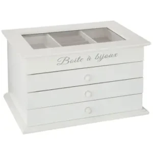 Wochenendangebot Atmosphera Créateur d'intérieur Schmuckkästchen in weiß günstig kaufen | limango