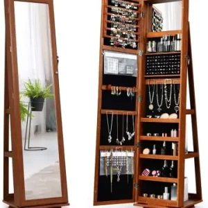 COSTWAY Schmuckaufbewahrung in Braun günstig kaufen | limango Preisreduziert