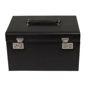 Schnäppchen Windrose Ambiance Schmuckkasten Leder 31 cm in schwarz günstig kaufen | limango