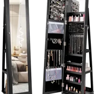 Expressversand COSTWAY Schmuckaufbewahrung in Schwarz günstig kaufen | limango