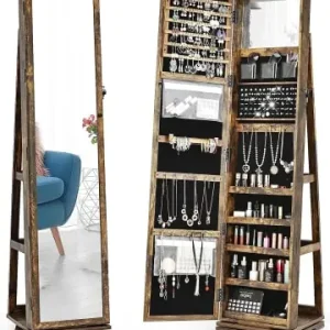 COSTWAY Schmuckaufbewahrung in Taupe günstig kaufen | limango Neu