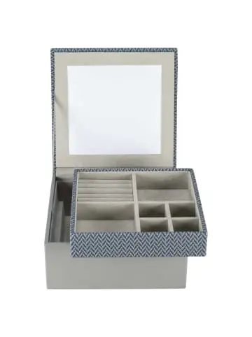 Windrose Calma - Schmuckkästchen 18 cm (grau) in grau günstig kaufen | limango Wochenendangebot