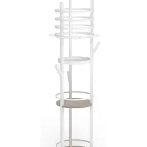 Neuheit COSTWAY Schmuckständer drehbar 148 cm in Weiß günstig kaufen | limango