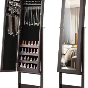 COSTWAY Schmuckschrank in Braun günstig kaufen | limango Markenprodukt