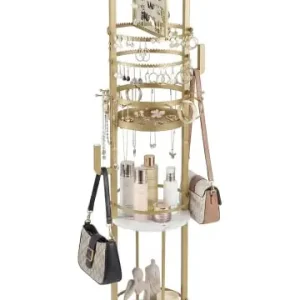 Sonderaktion COSTWAY Schmuckständer drehbar 148 cm in Gold günstig kaufen | limango