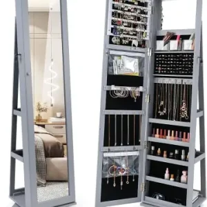 Online Kaufen COSTWAY Schmuckaufbewahrung in Grau günstig kaufen | limango