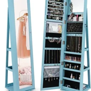 Sichere Zahlung COSTWAY Schmuckaufbewahrung in Türkis günstig kaufen | limango