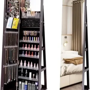 COSTWAY Schmuckschrank LED mit Rollen in Andere günstig kaufen | limango Gratis Versand