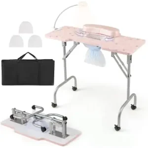 COSTWAY Maniküretisch klappbar in Rosa günstig kaufen | limango Nur Heute