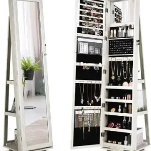 COSTWAY Schmuckaufbewahrung in Weiß günstig kaufen | limango Nur Für Kurze Zeit