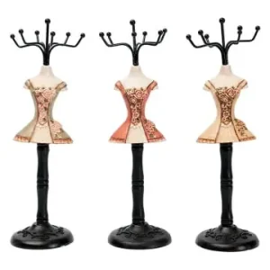 Bestpreis Anticline 3er-Set: Schmuckständer in Creme/ Rosa - (H)24,5 cm günstig kaufen | limango