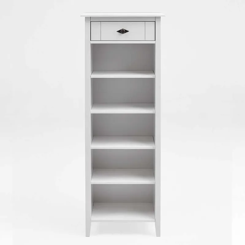 Wochenendangebot 55x149x35 Landhaus Badregal in Weiß - Satumare