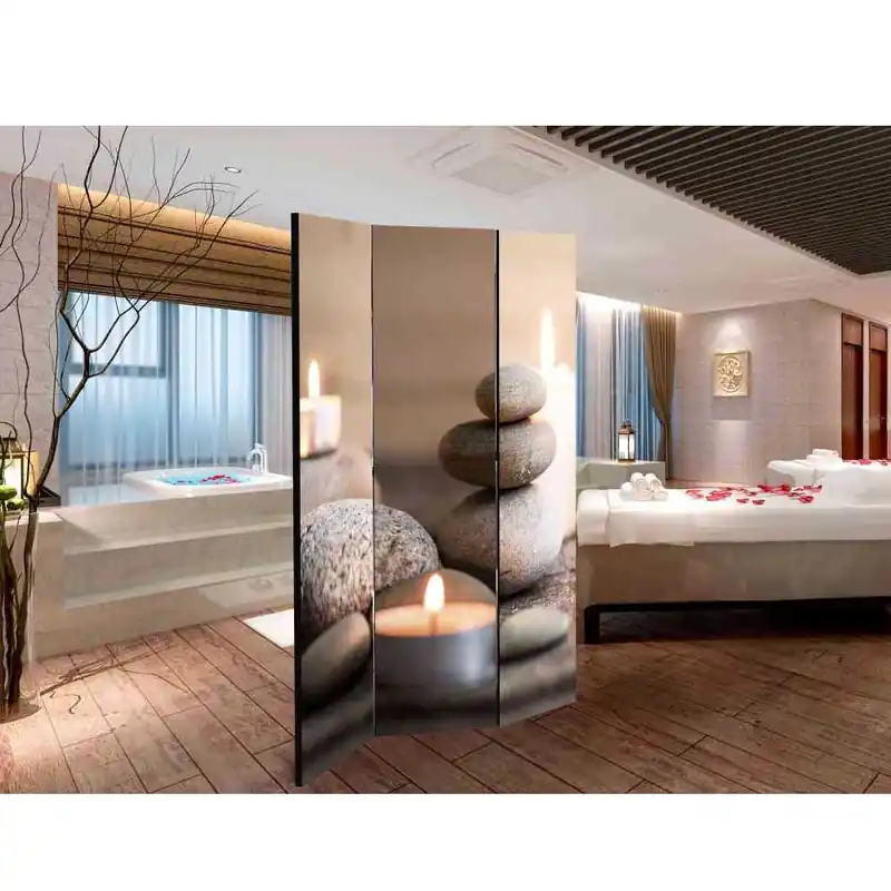 Wellness & Spa Trennwand mit Fotodruck - Minik Sofort Bestellen