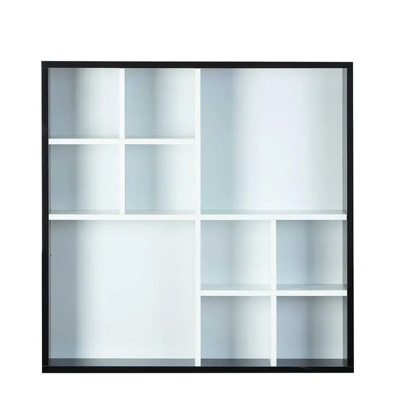 Modernes Wandregal mit 2 großen Fächern - Floro Aktuell