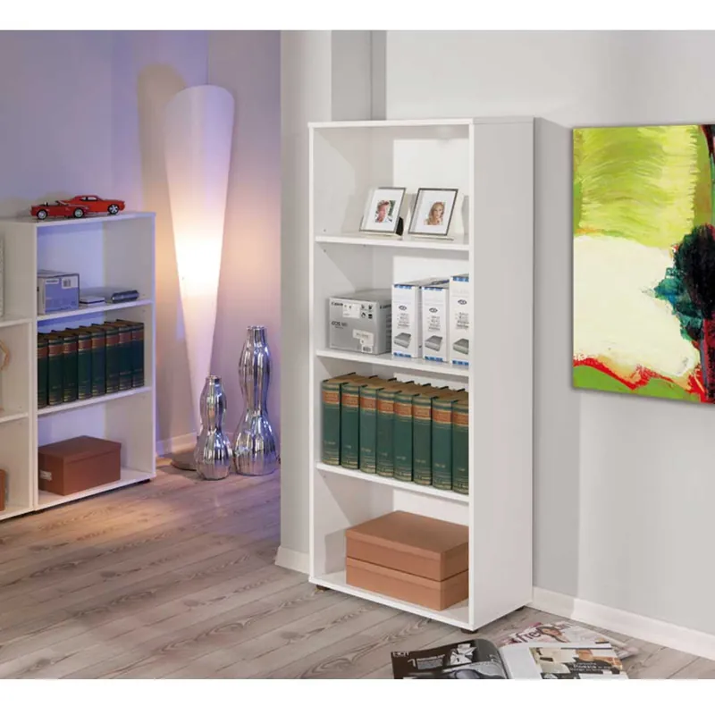 Abverkauf Standregal Sernato in Weiß