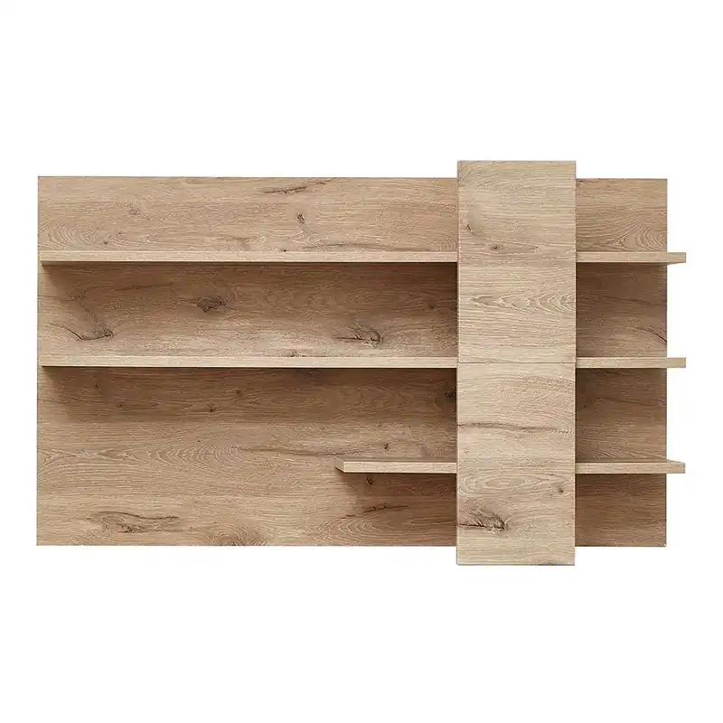 140x86x22 Wandregal in Wildeiche NB - Zelio Saisonangebot